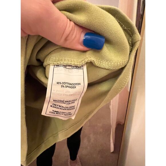 Ninth Hall Lyleson Sweet Pea Buckle Strap Tank Top Green Size Medium - Picture 7 of 9